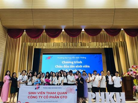 CHƯƠNG TRÌNH THAM QUAN THỰC TẾ CỦA SINH VIÊN TRƯỜNG ĐẠI HỌC TÔN ĐỨC THẮNG TẠI CÔNG TY GTO – KHÁM PHÁ NGHỀ TỔ CHỨC SỰ KIỆN