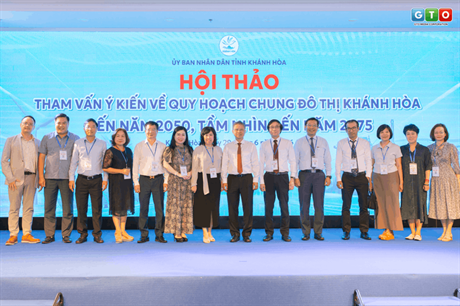 HỘI THẢO THAM VẤN Ý KIẾN VỀ QUY HOẠCH CHUNG ĐÔ THỊ KHÁNH HÒA ĐẾN NĂM 2050, TẦM NHÌN ĐẾN NĂM 2075