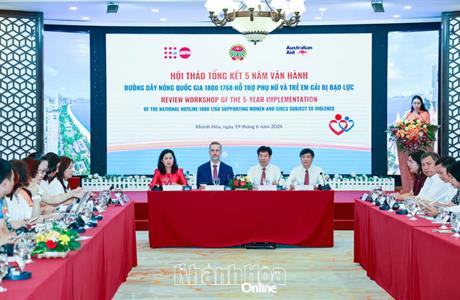 HỘI THẢO TỔNG KẾT 5 NĂM VẬN HÀNH ĐƯỜNG DÂY NÓNG QUỐC GIA 1800 1768 HỖ TRỢ PHỤ NỮ VÀ TRẺ EM GÁI BỊ BẢO LỰC