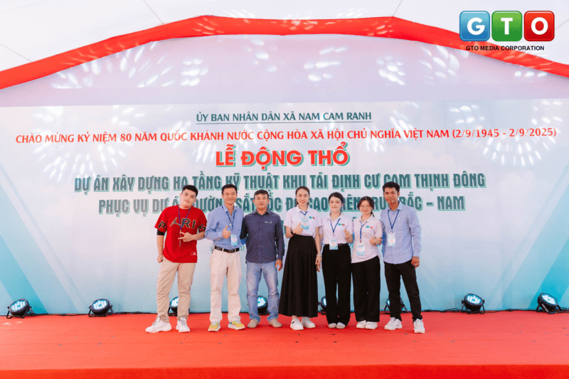 Động thổ Cam Thịnh Đông