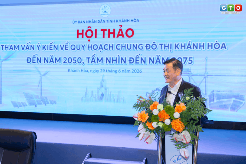 Hội thảo tham vấn ý kiến về Quy hoạch chung đô thị Khánh Hòa đến năm 2050, tầm nhìn đến năm 2075