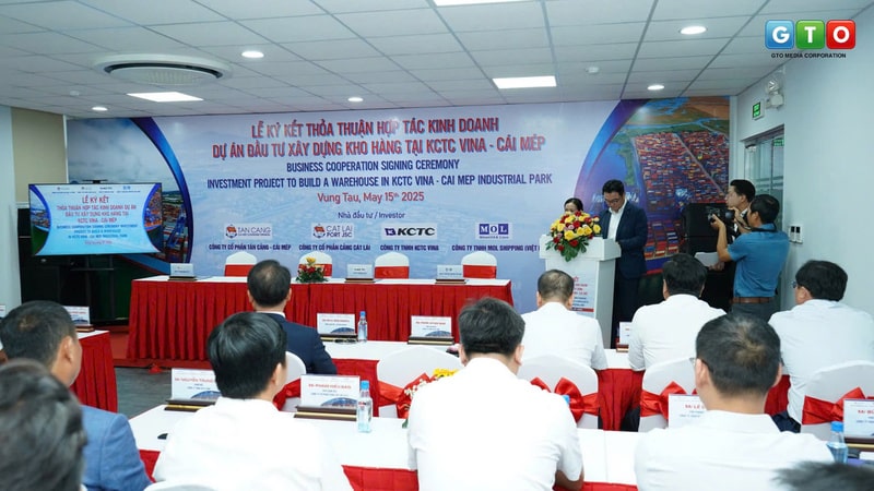 Dự án đầu tư xây dựng kho hàng tại KCTC Vina - Cái Mép