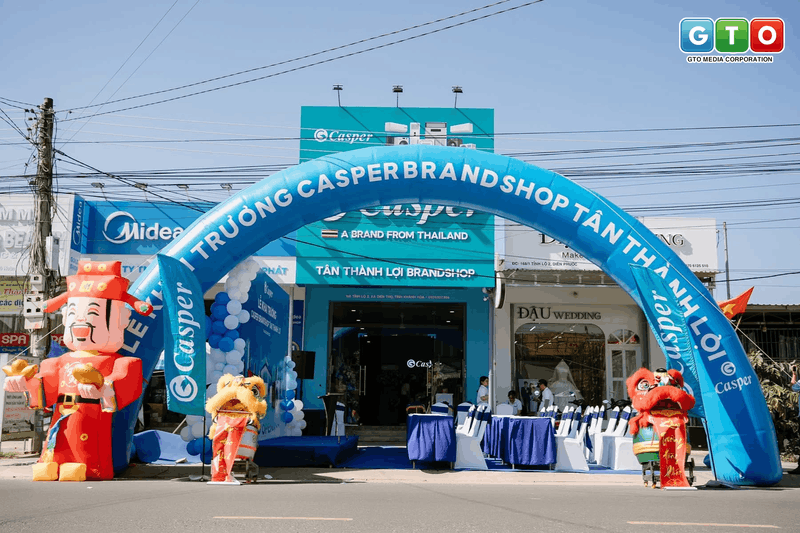 Lễ khai trương Casper Brandshop Tân Thành Lợi 