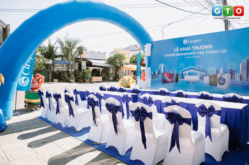 Lễ khai trương Casper Brandshop Tân Thành Lợi 