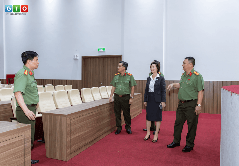Lễ gắn biển công trình Nhà khách Công an tỉnh Khánh Hòa