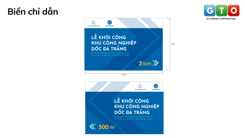 thiết kế lễ khởi công Dốc Đá Trắng