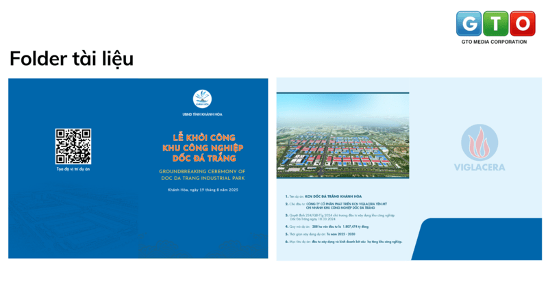thiết kế lễ khởi công Dốc Đá Trắng