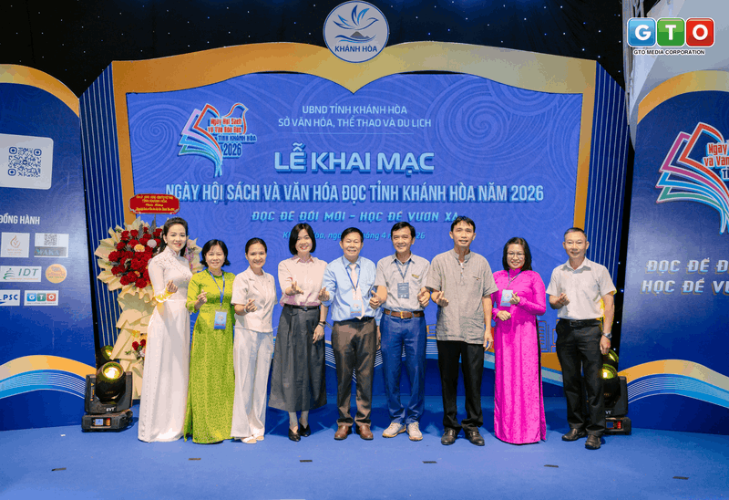 Ngày hội sách và văn hóa đọc tỉnh Khánh Hòa năm 2026