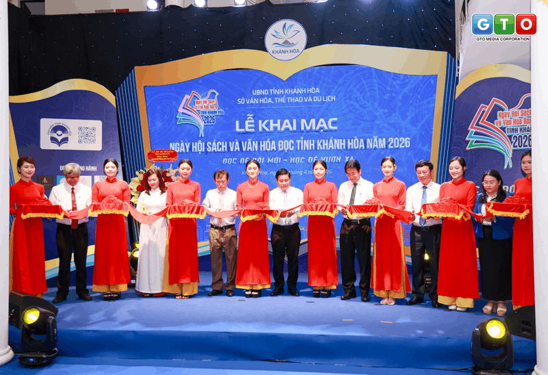 Ngày hội sách và văn hóa đọc tỉnh Khánh Hòa năm 2026