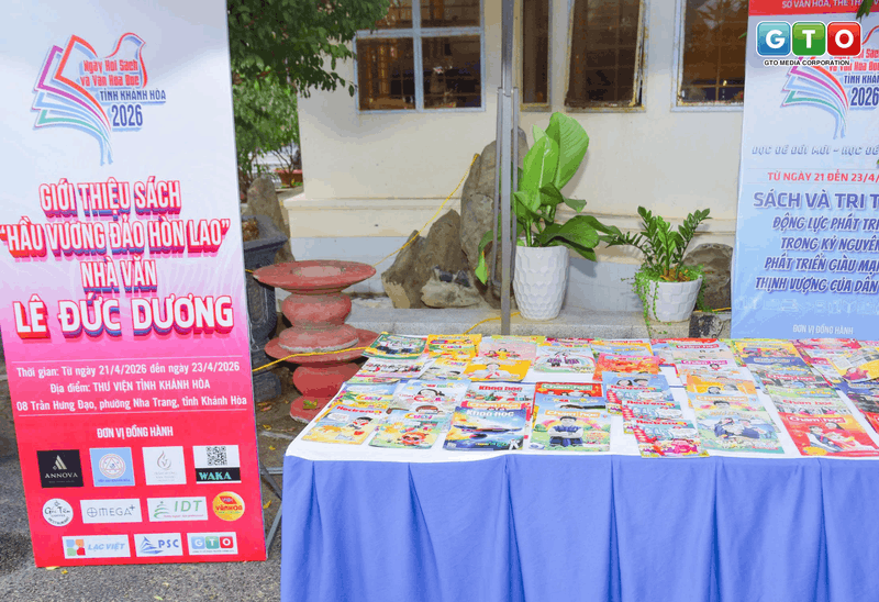 Ngày hội sách và văn hóa đọc tỉnh Khánh Hòa năm 2026
